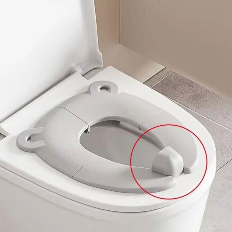 Kids Outdoor Chair Plastic - Bear Folding Portable Bathroom Children's Basin