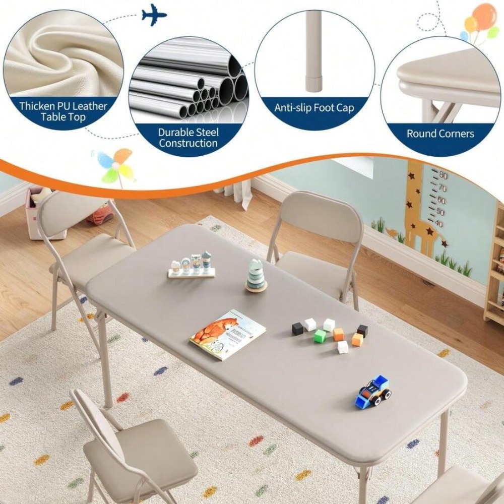 Kids Activity Table Set Foldin - Kids Outdoor Activity Table ulasan dan harga