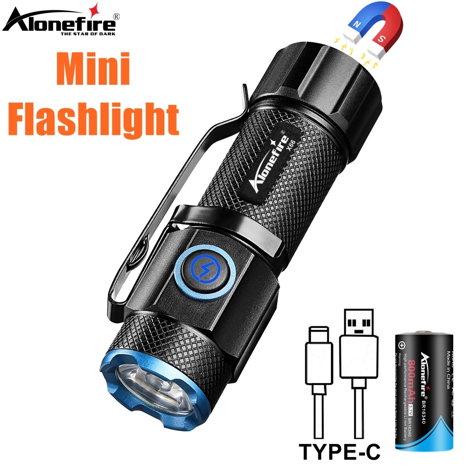 6500K Mini Flashlight High Bri - Kids Outdoor Wagon ulasan dan harga