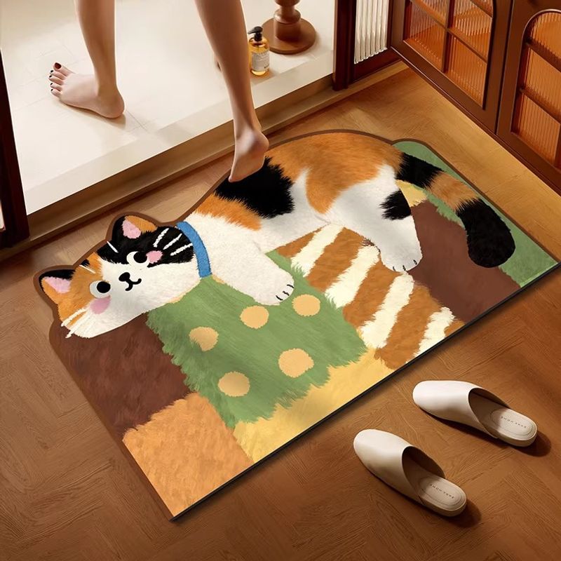 VIKAMA Dopamine Animal Bathroo - Slip Slide Water Mat ulasan dan harga
