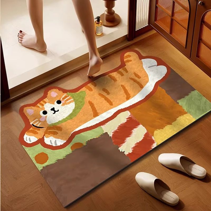 VIKAMA Dopamine Animal Bathroo - Slip Slide Water Mat ulasan dan harga