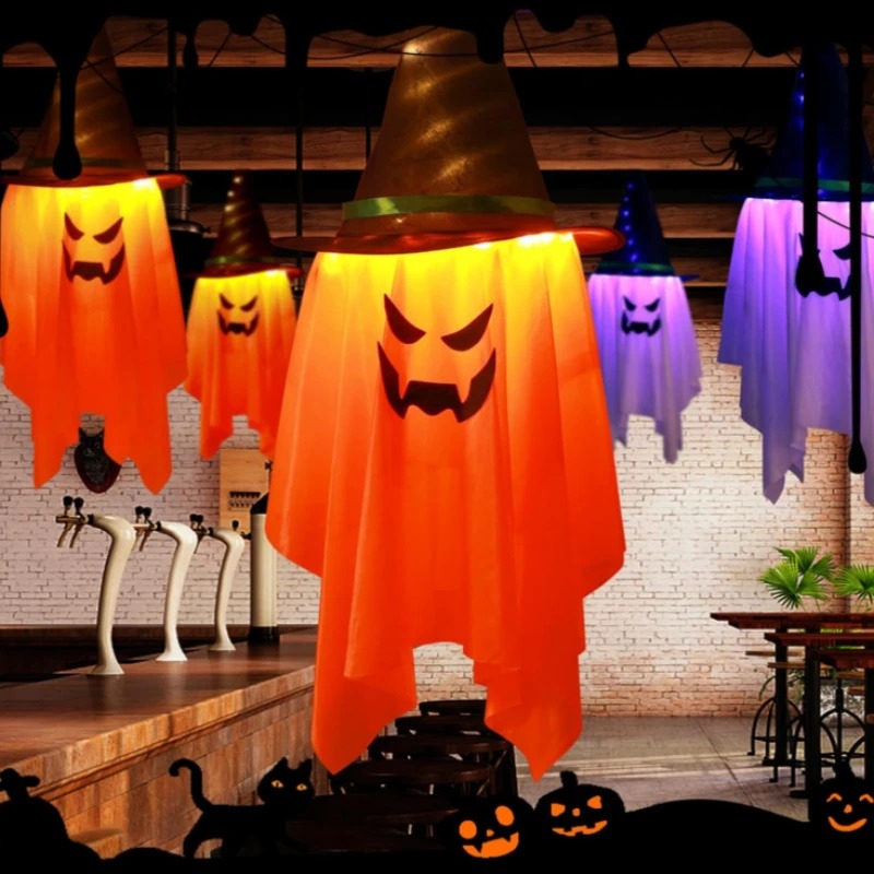 1/2PCS Halloween Pumpkin Wizar - Kids Outdoor House Accessories ulasan dan harga