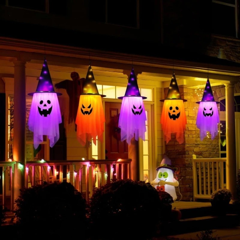 1/2PCS Halloween Pumpkin Wizar - Kids Outdoor House Accessories ulasan dan harga