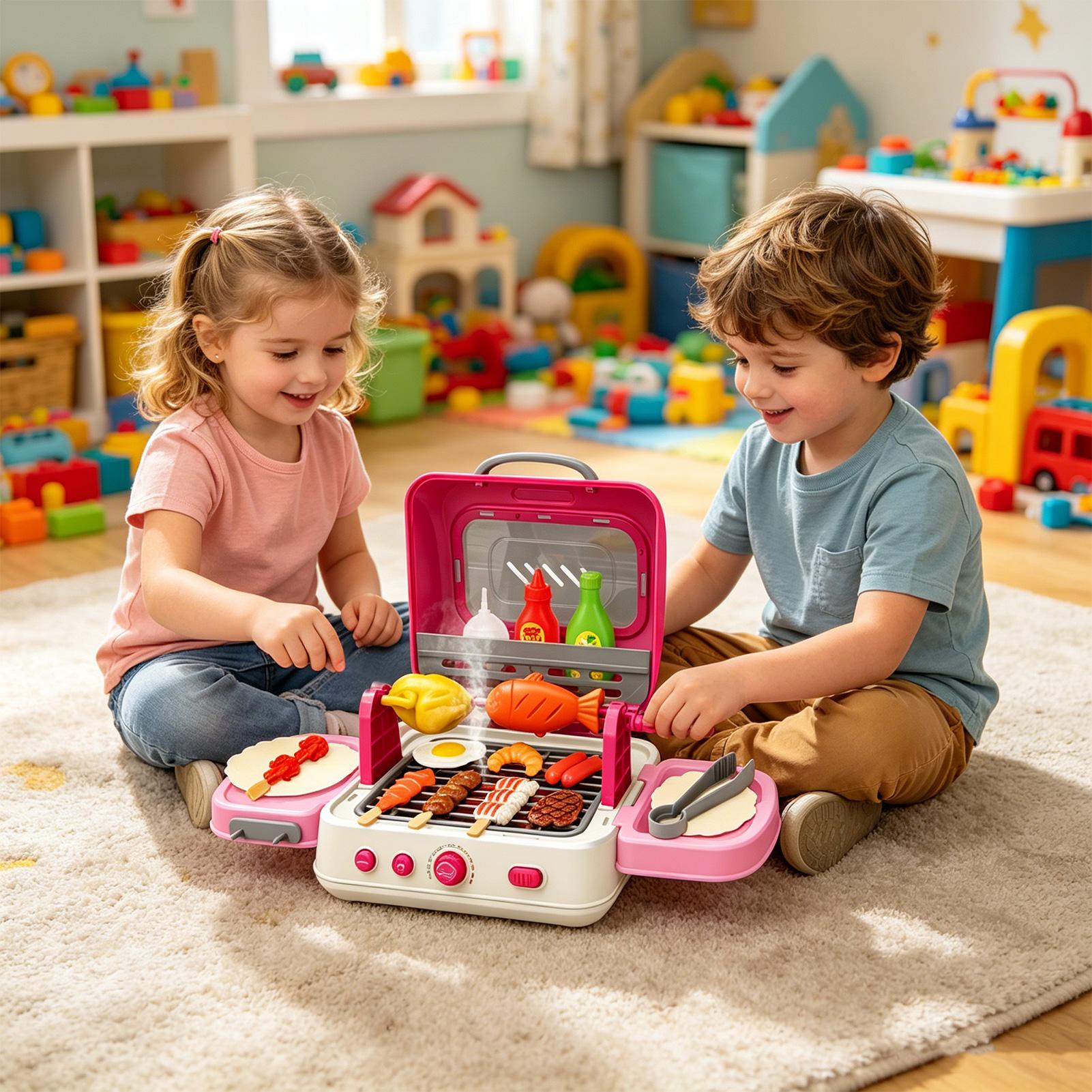 Kids Outdoor Grill Playset Int - Kids Outdoor Grill ulasan dan harga