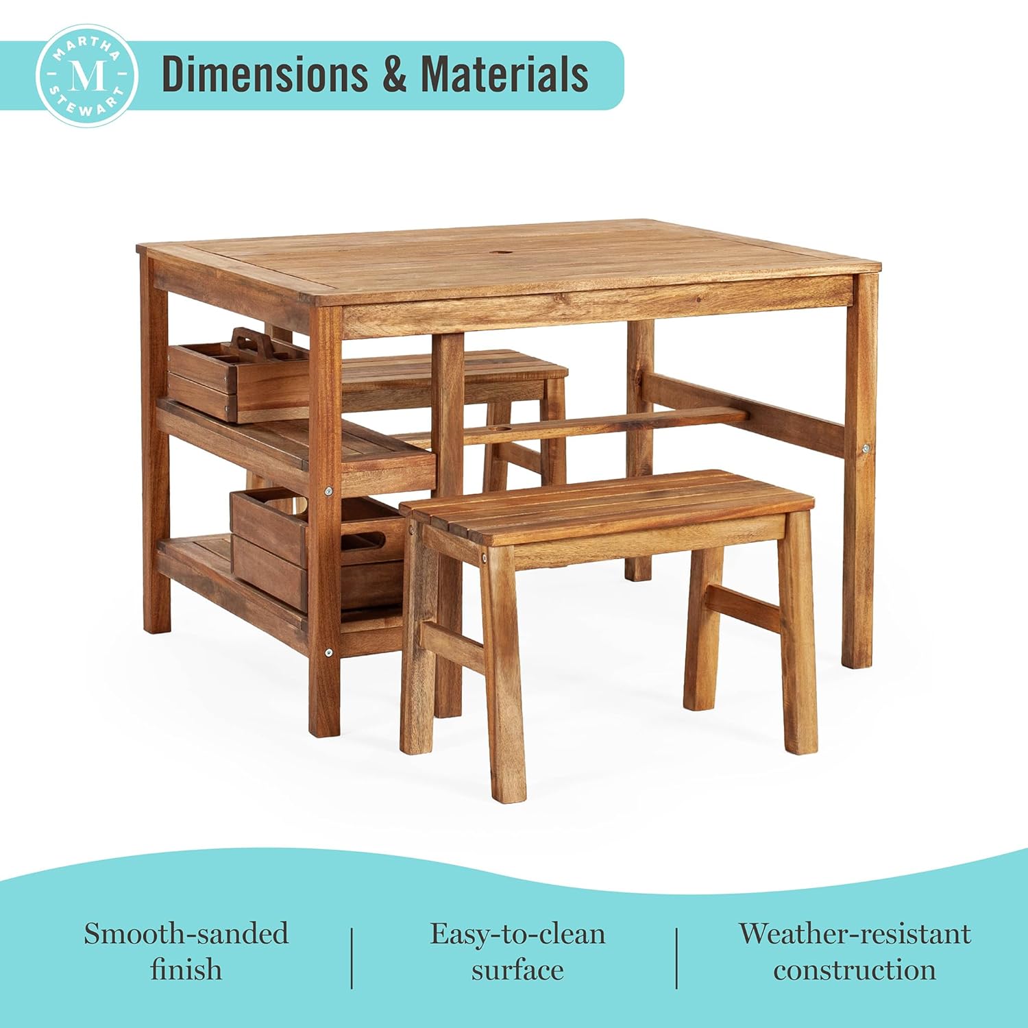 Kids Outdoor Craft Table and 2 - Kids Outdoor Activity Table ulasan dan harga