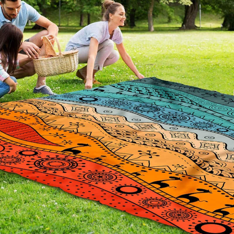 Large Beach Blanket Waterproof - Kids Outdoor Mat Waterproof ulasan dan harga