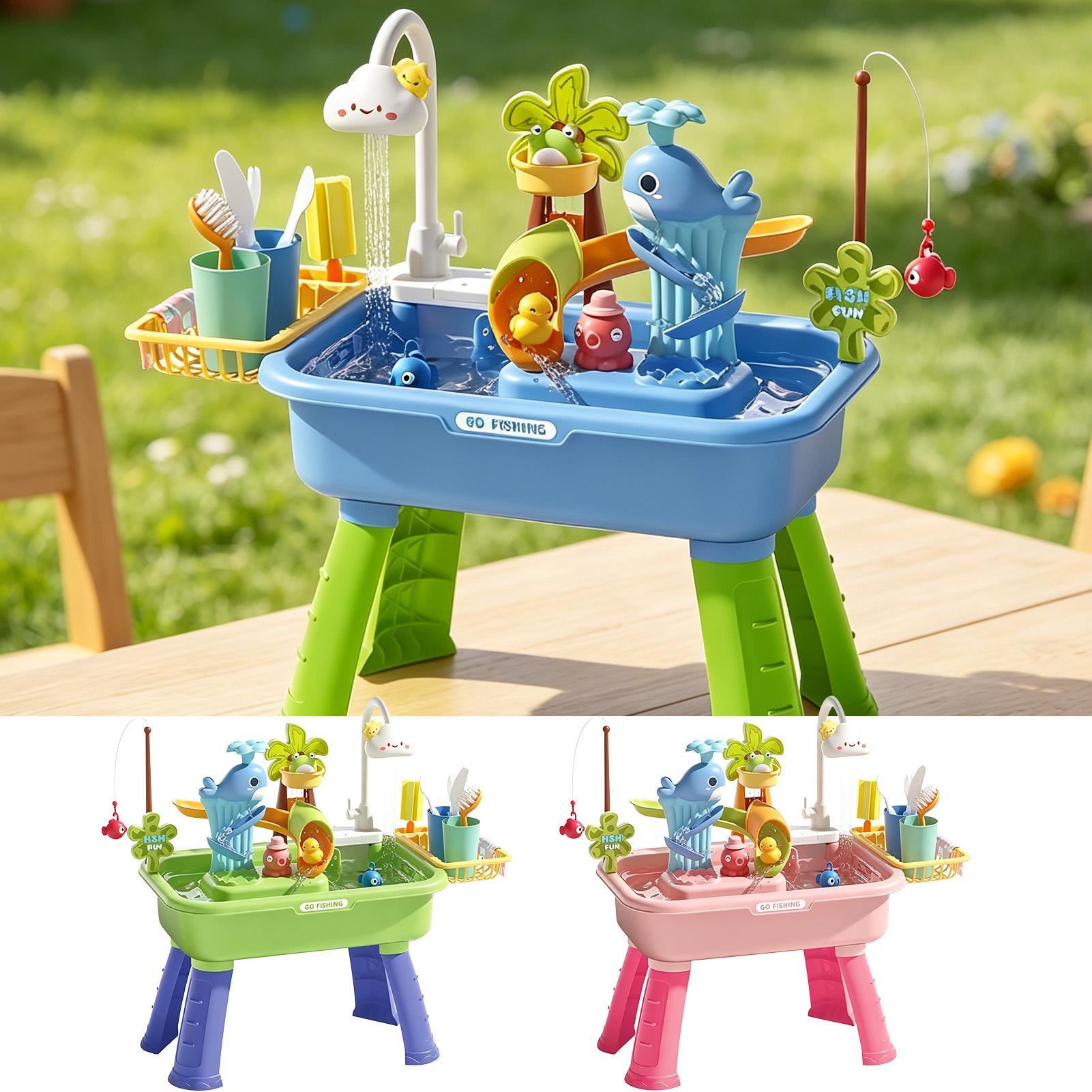 Kids Water Table with Pump, Se - Kids Outdoor Activity Table ulasan dan harga