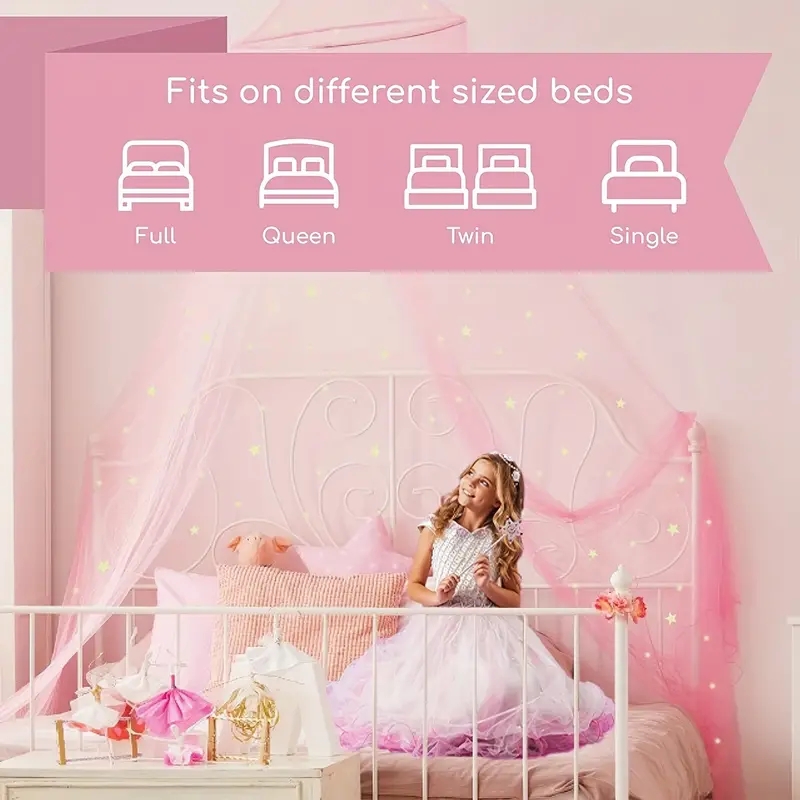 Bed Canopy For Girls With Glow - Kids Outdoor Grill ulasan dan harga