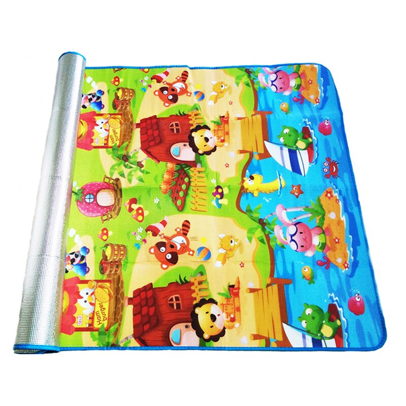 Baby Play Mat 180x120x0.3cm Ch - Kids Outdoor Mat Waterproof ulasan dan harga