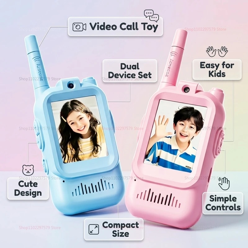 NEW Kids Video Walkie Talkies  - Kids Outdoor Wagon ulasan dan harga