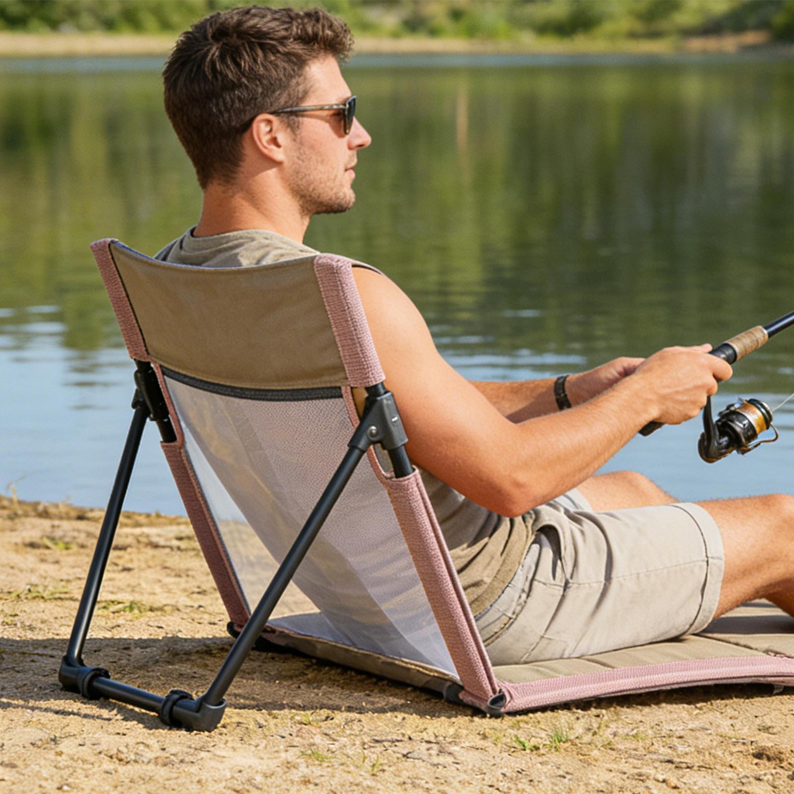 Lounge Beach Chair Folding Poo - Kids Outdoor Lounge Furniture ulasan dan harga