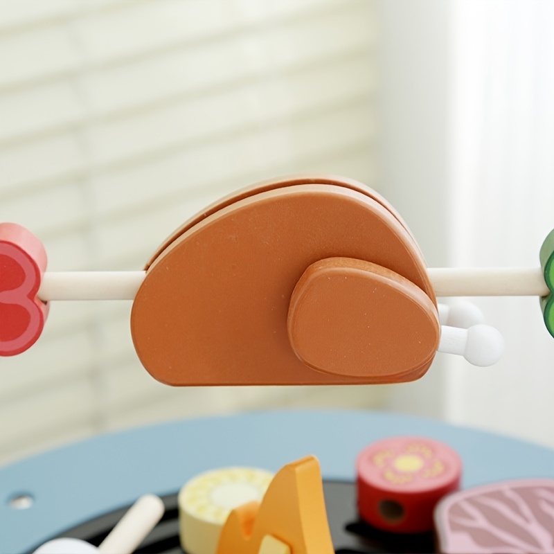 Wooden Barbecue Playset For Ki - Kids Outdoor Grill ulasan dan harga