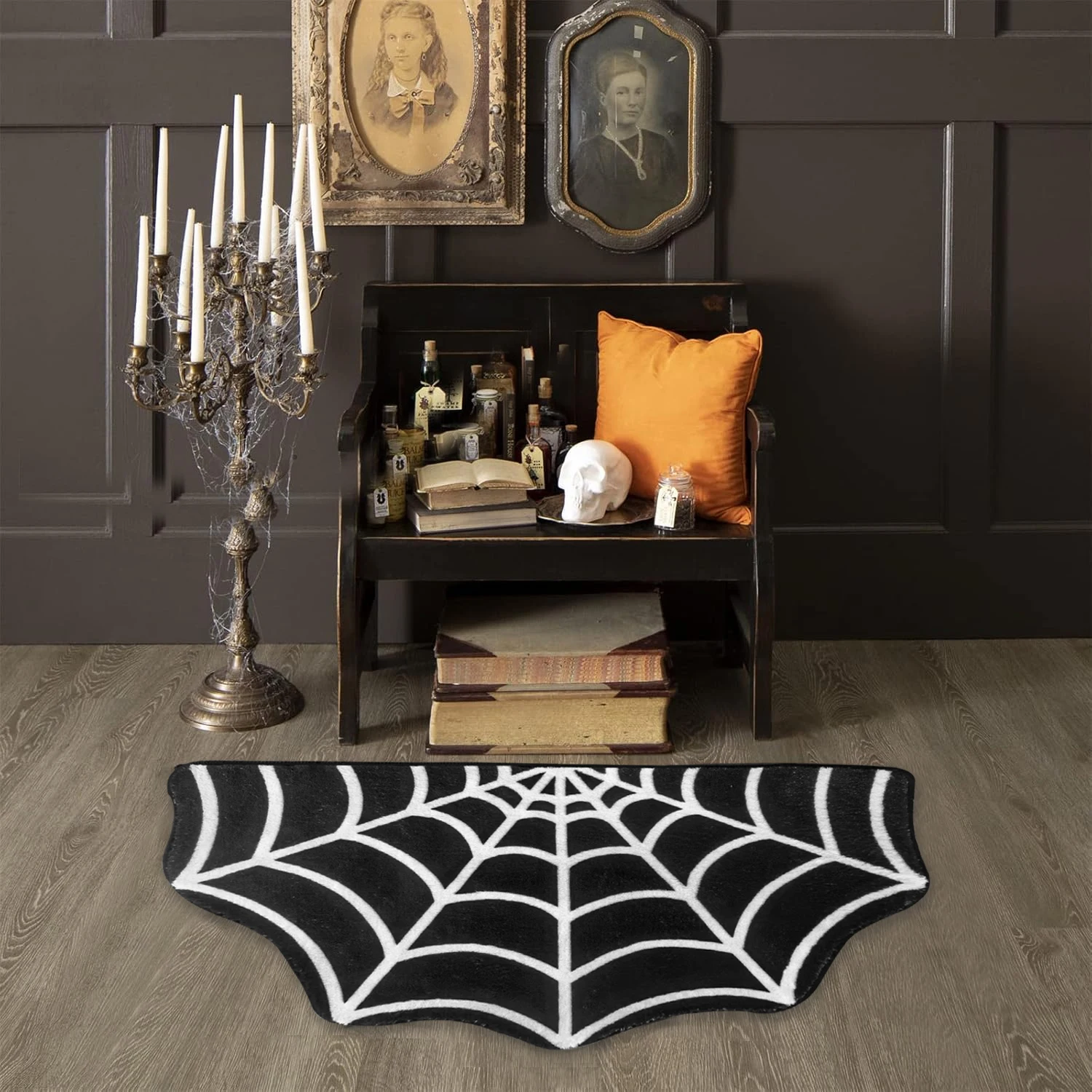 Halloween Personalized Spider  - Kids Outdoor Mat Waterproof ulasan dan harga