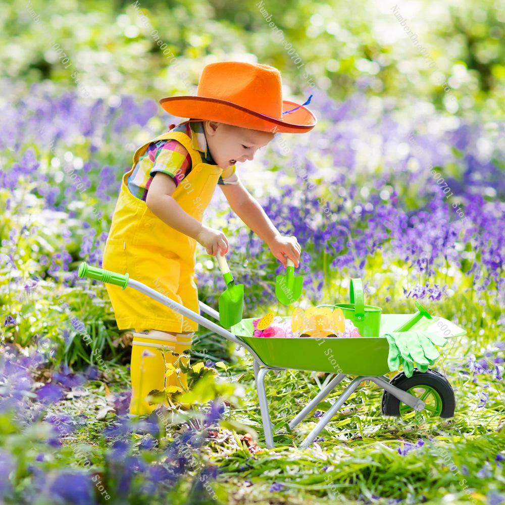 Kids Outdoor Wheelbarrow, Gree - Kids Outdoor Activity Set ulasan dan harga