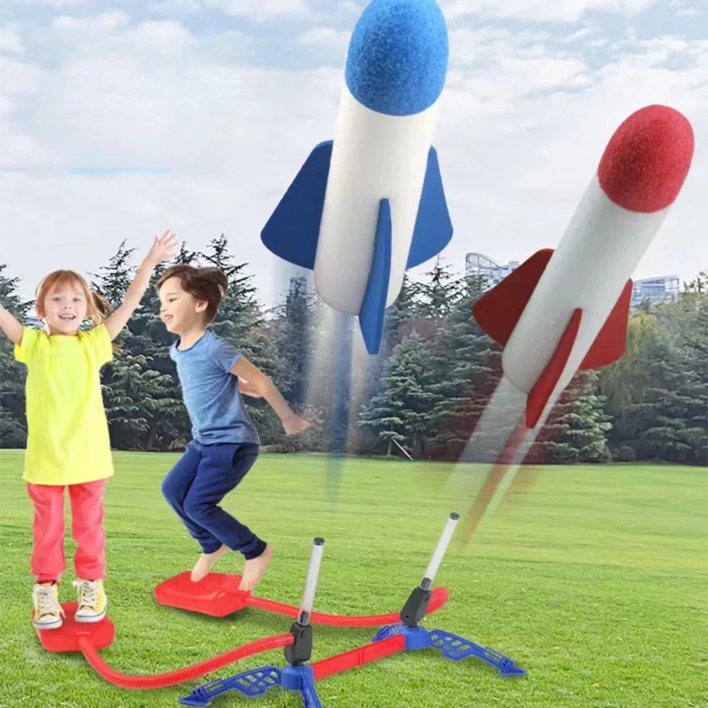 B Kid Outdoor Rocket Foot Pump - Kids Outdoor Toys B&Q ulasan dan harga