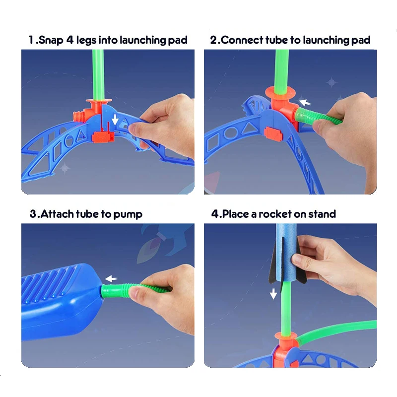 B Kid Outdoor Rocket Foot Pump - Kids Outdoor Toys B&Q ulasan dan harga