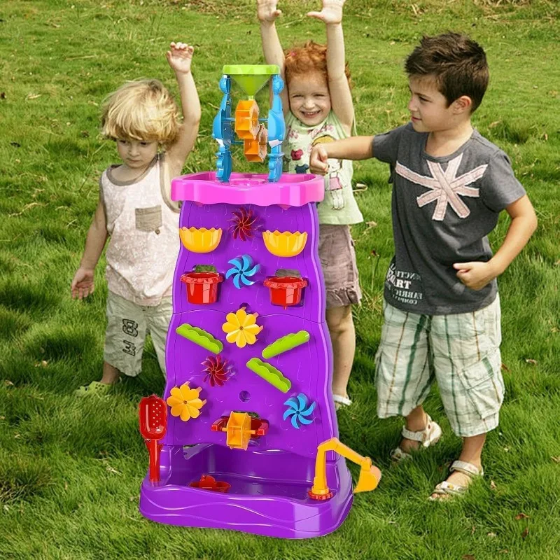 Water Table for Kids Double-Si - Kids Outdoor Activity Table ulasan dan harga