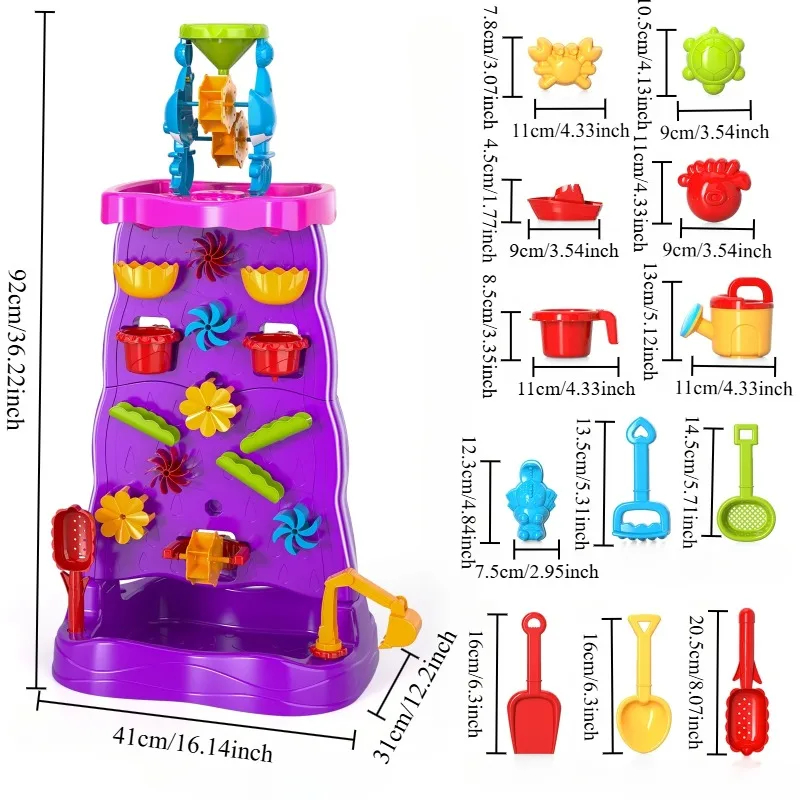 Water Table for Kids Double-Si - Kids Outdoor Activity Table ulasan dan harga