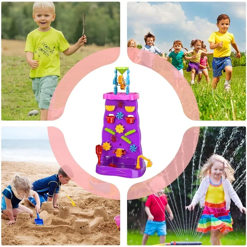 Water Table for Kids Double-Si - Kids Outdoor Activity Table ulasan dan harga