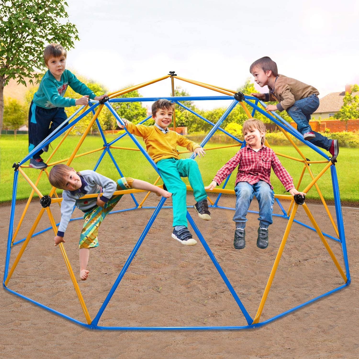Kids Outdoor Fun Set 10ft/12ft - Kids Outdoor Monkey Bar Set ulasan dan harga