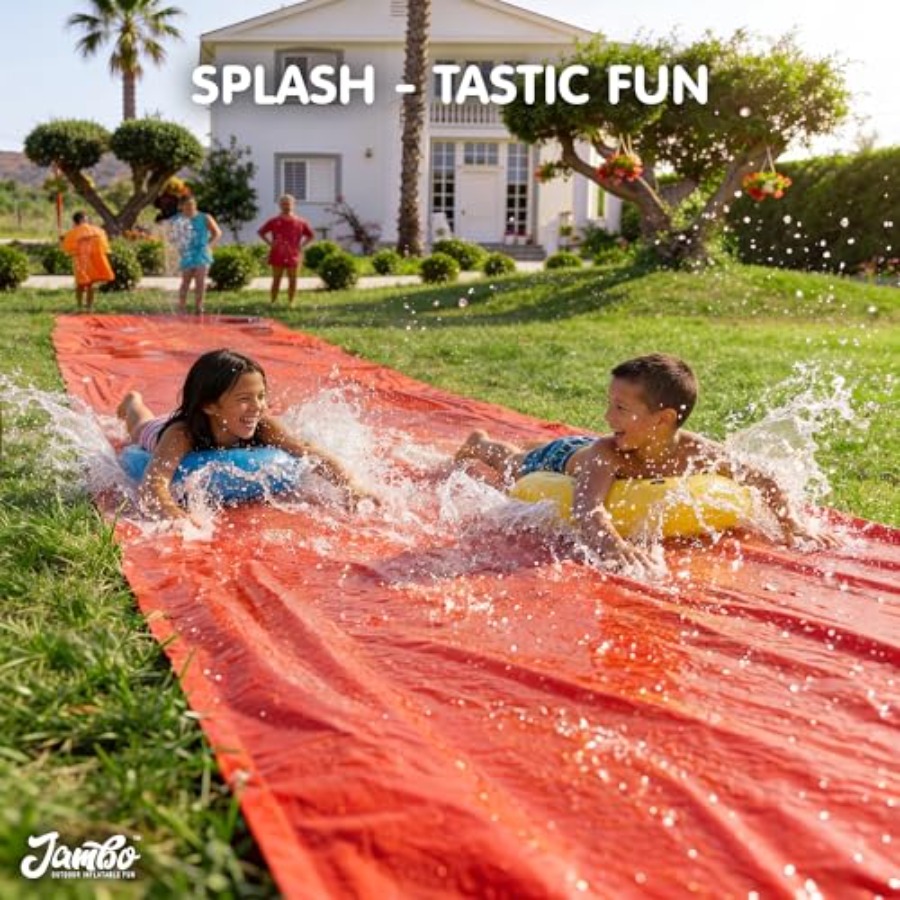 Outdoor backyard water toys: h - Slip Slide Water Mat ulasan dan harga