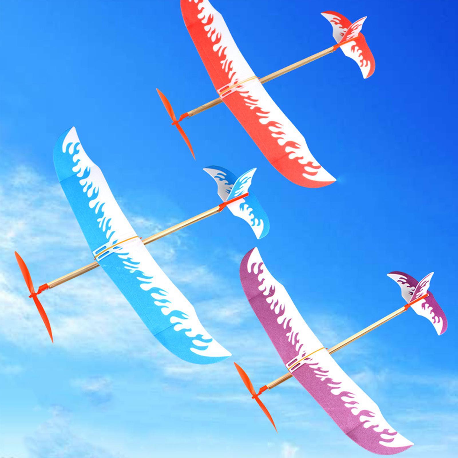 Rubber Band Airplanes Powered  - Kids Outdoor Activity Set ulasan dan harga