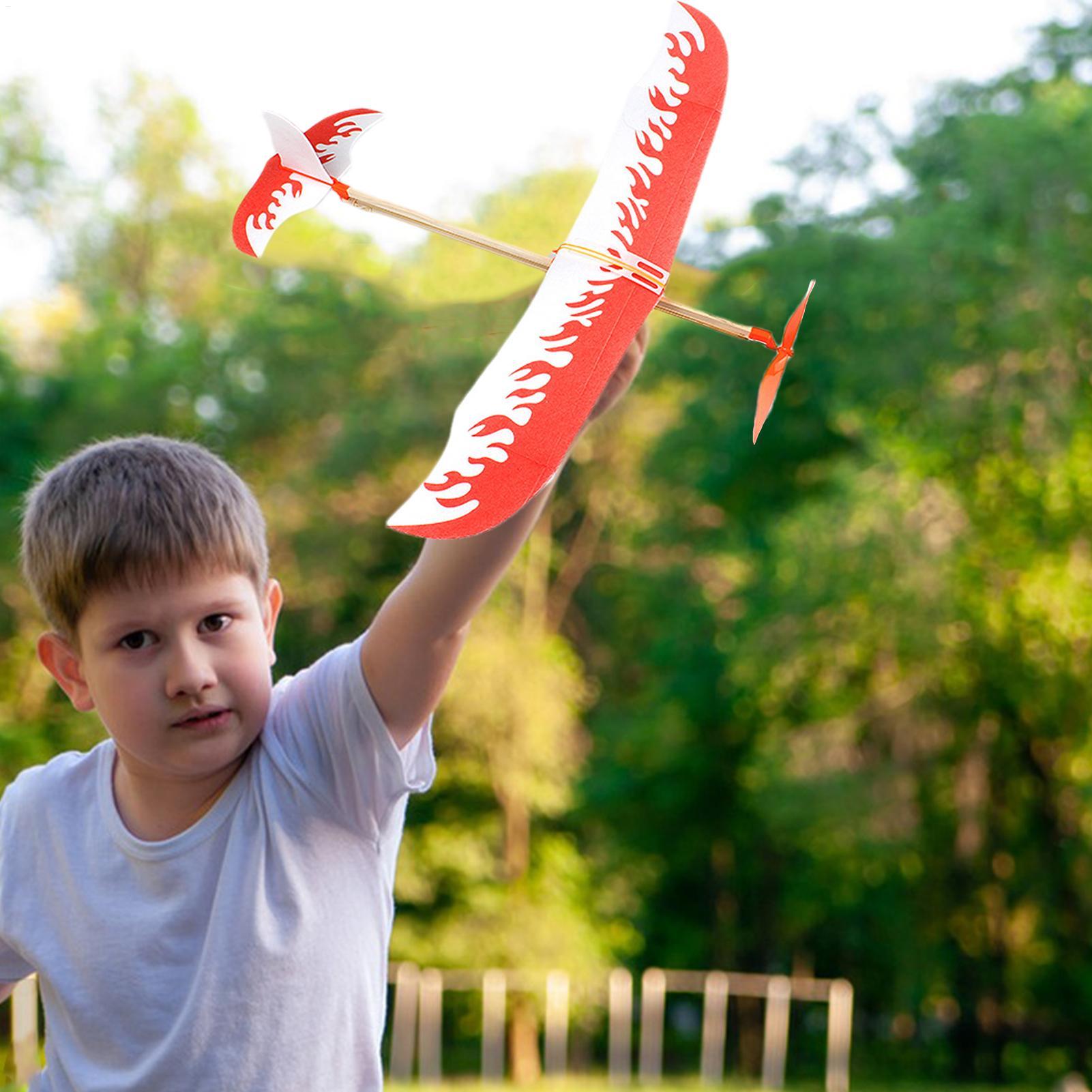 Rubber Band Airplanes Powered  - Kids Outdoor Activity Set ulasan dan harga