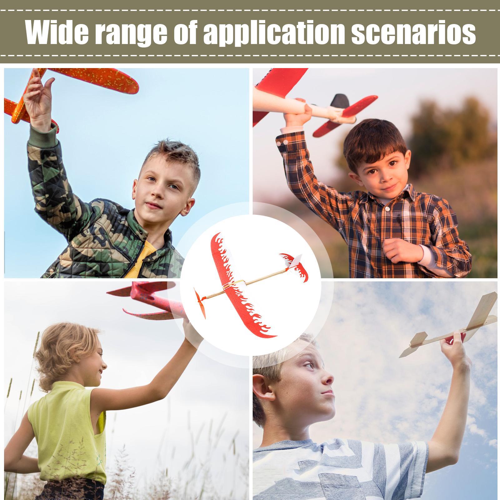 Rubber Band Airplanes Powered  - Kids Outdoor Activity Set ulasan dan harga
