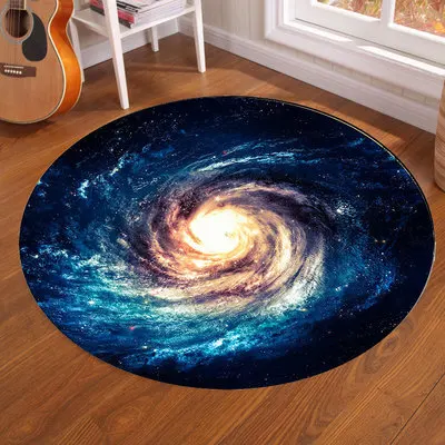 Galaxy Earth Moon Round Carpet - Kids Outdoor Wagon ulasan dan harga