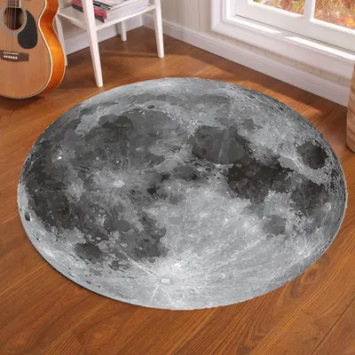Galaxy Earth Moon Round Carpet - Kids Outdoor Wagon ulasan dan harga
