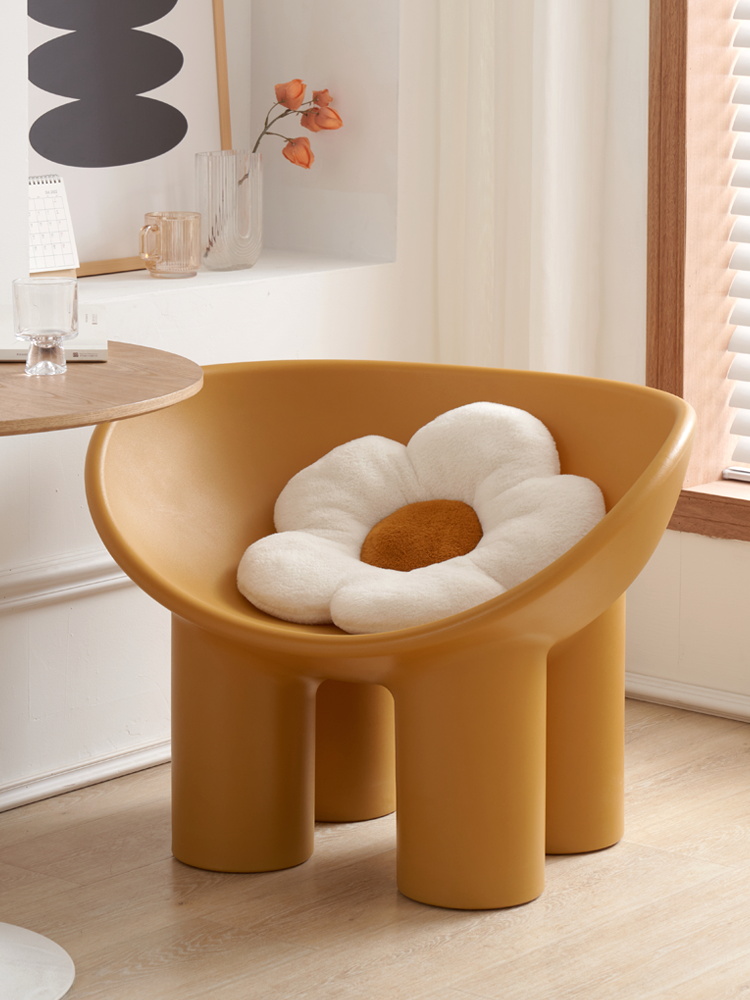Scandinavian-Style Plastic Ele - Kids Outdoor Lounge Furniture ulasan dan harga