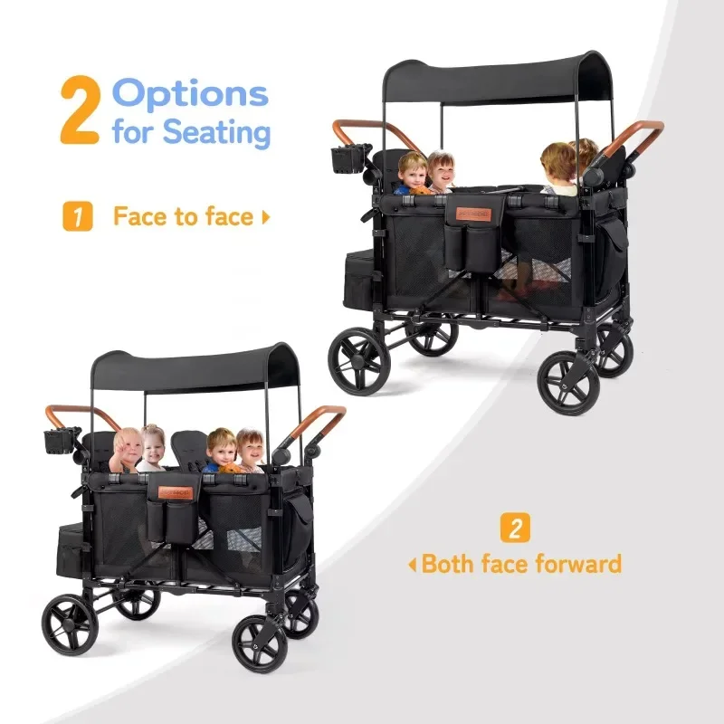 Outdoor Wagon Stroller 4 Seat  - Kids Outdoor Wagon ulasan dan harga