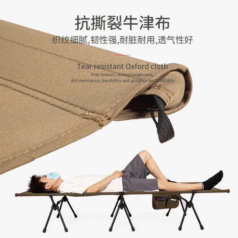 Camping Cot Folding Camping Be - Kids Outdoor Lounge Furniture ulasan dan harga