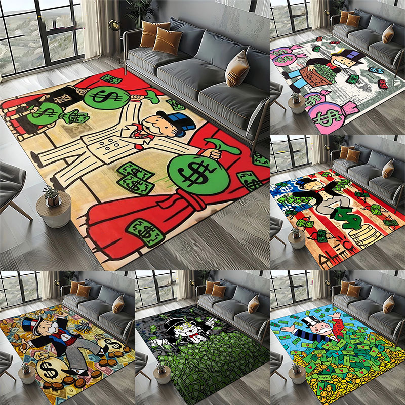 3D Rich Man Game Monopoly Doll - Kids Outdoor Mat Waterproof ulasan dan harga
