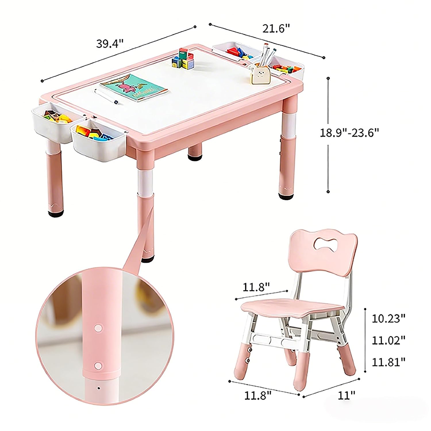 Kids Activity Table with Stora - Kids Outdoor Activity Table ulasan dan harga