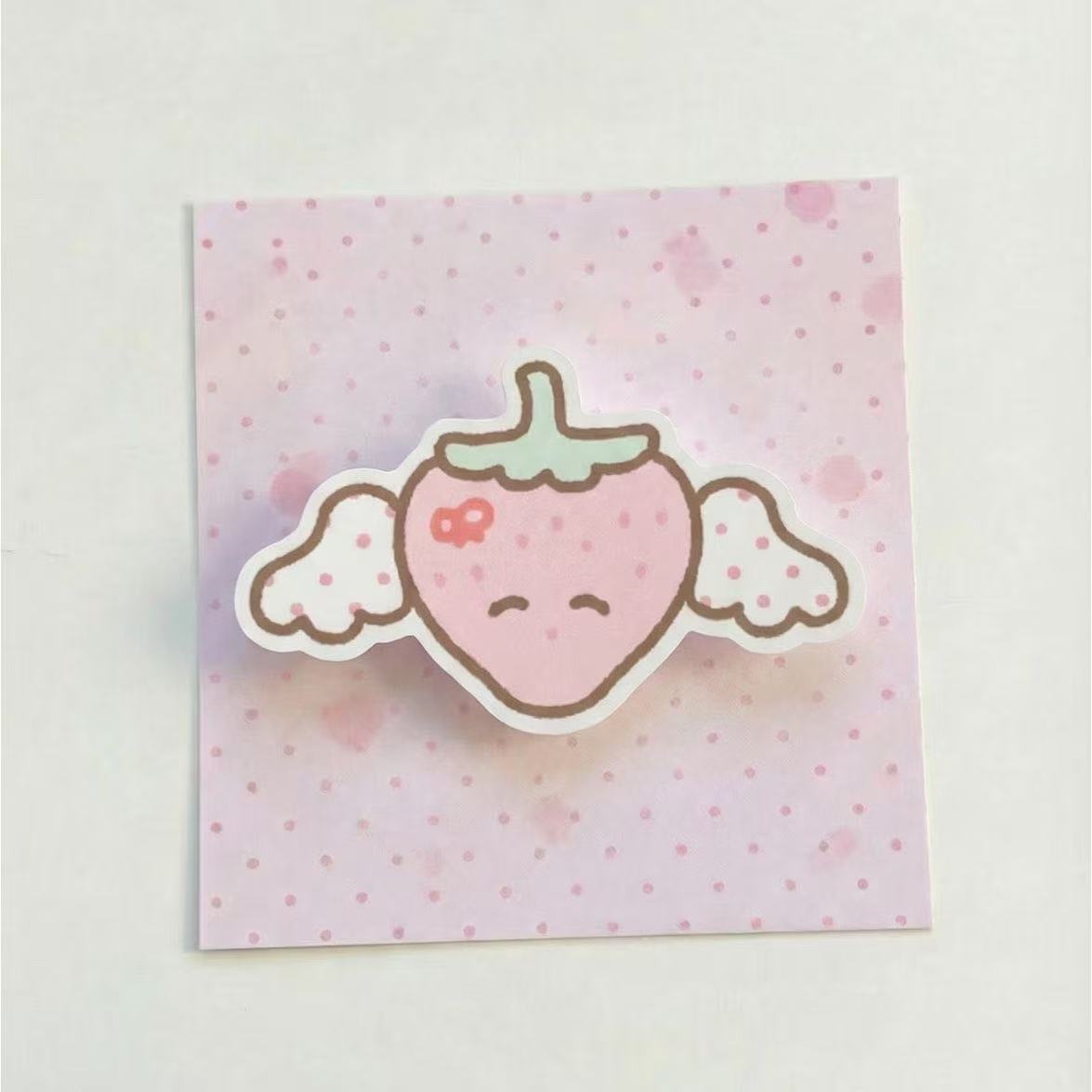 INS Strawberry Cake Hair Clip  - Kids Outdoor Activity Set ulasan dan harga