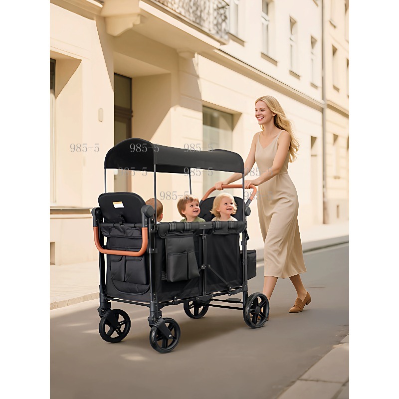 Foldable 4-Seater Camping Wago - Kids Outdoor Wagon ulasan dan harga