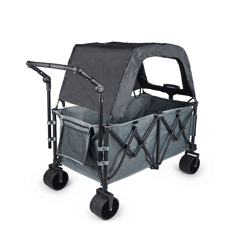 Folding Camping Wagon with Can - Kids Outdoor Wagon ulasan dan harga