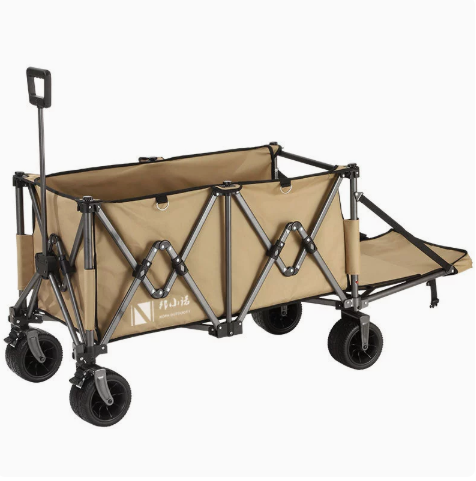 Folding Camping Wagon with Can - Kids Outdoor Wagon ulasan dan harga