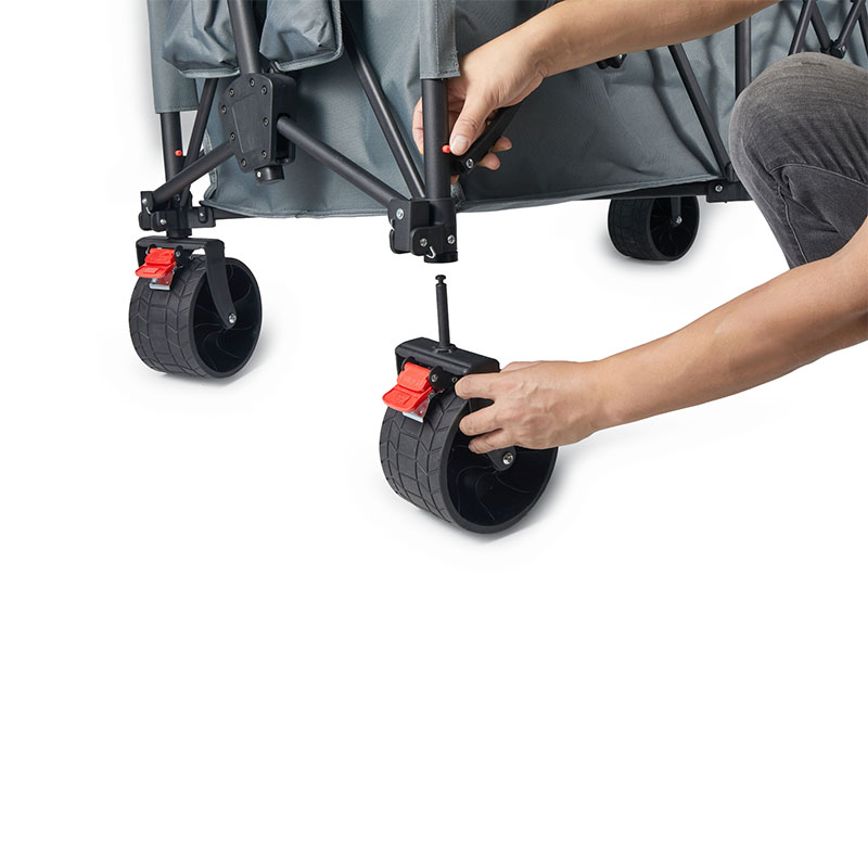 Folding Camping Wagon with Can - Kids Outdoor Wagon ulasan dan harga